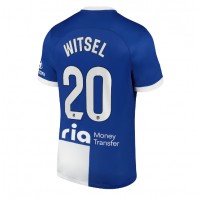 Koszulka piłkarska Atletico Madrid Axel Witsel #20 Strój wyjazdowy 2023-24 tanio Krótki Rękaw